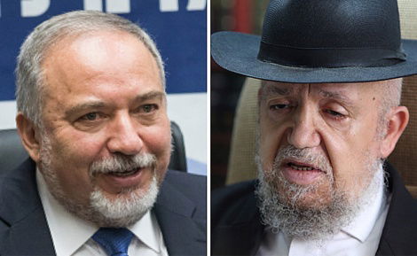 הגר"מ מאזוז ואיווט ליברמן