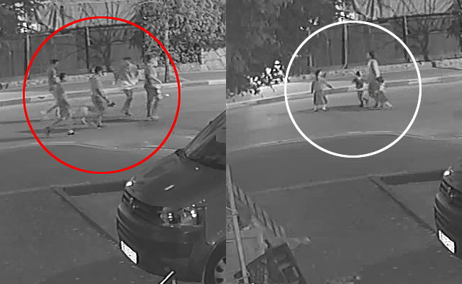 תיעוד אחת הרדיפות אחר נערה חרדית ואחיה הקטנים