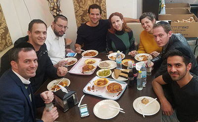 חה"כ סתיו שפיר בסיור בבני ברק