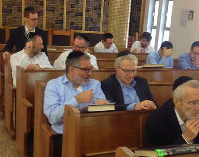 השטייגען בבית המדרש