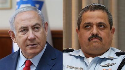 המפכ"ל אלשיך וראש הממשלה נתניהו