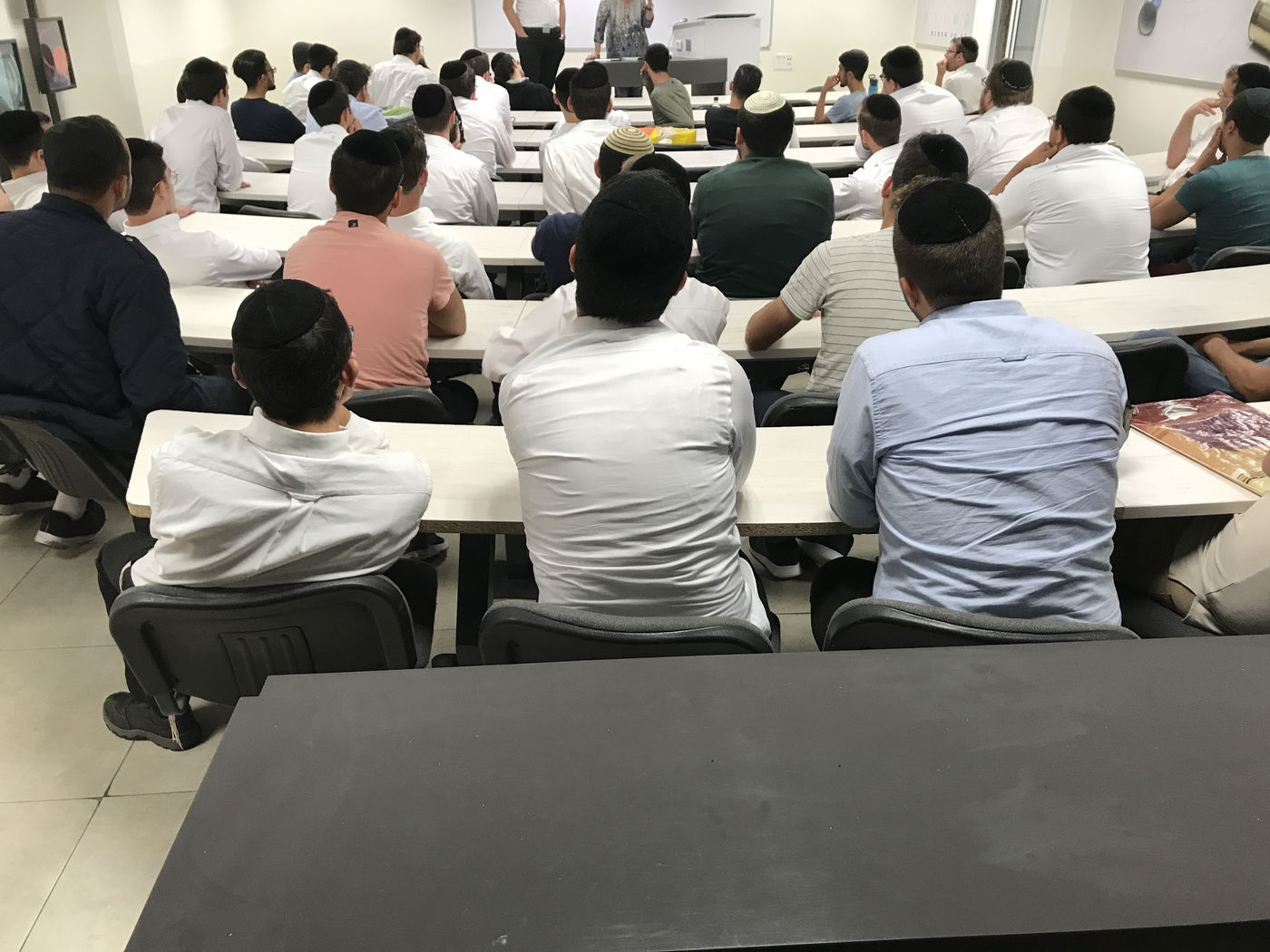 המחזור האחרון של התלמידים במכינה.