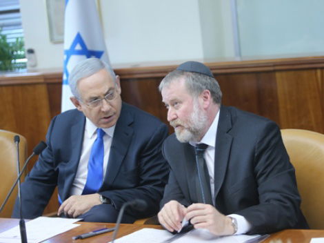 נתניהו ומנדלבליט