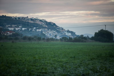 נוף קרית חרושת בצפון