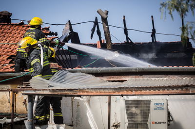 לוחמי האש בירושלים. ארכיון