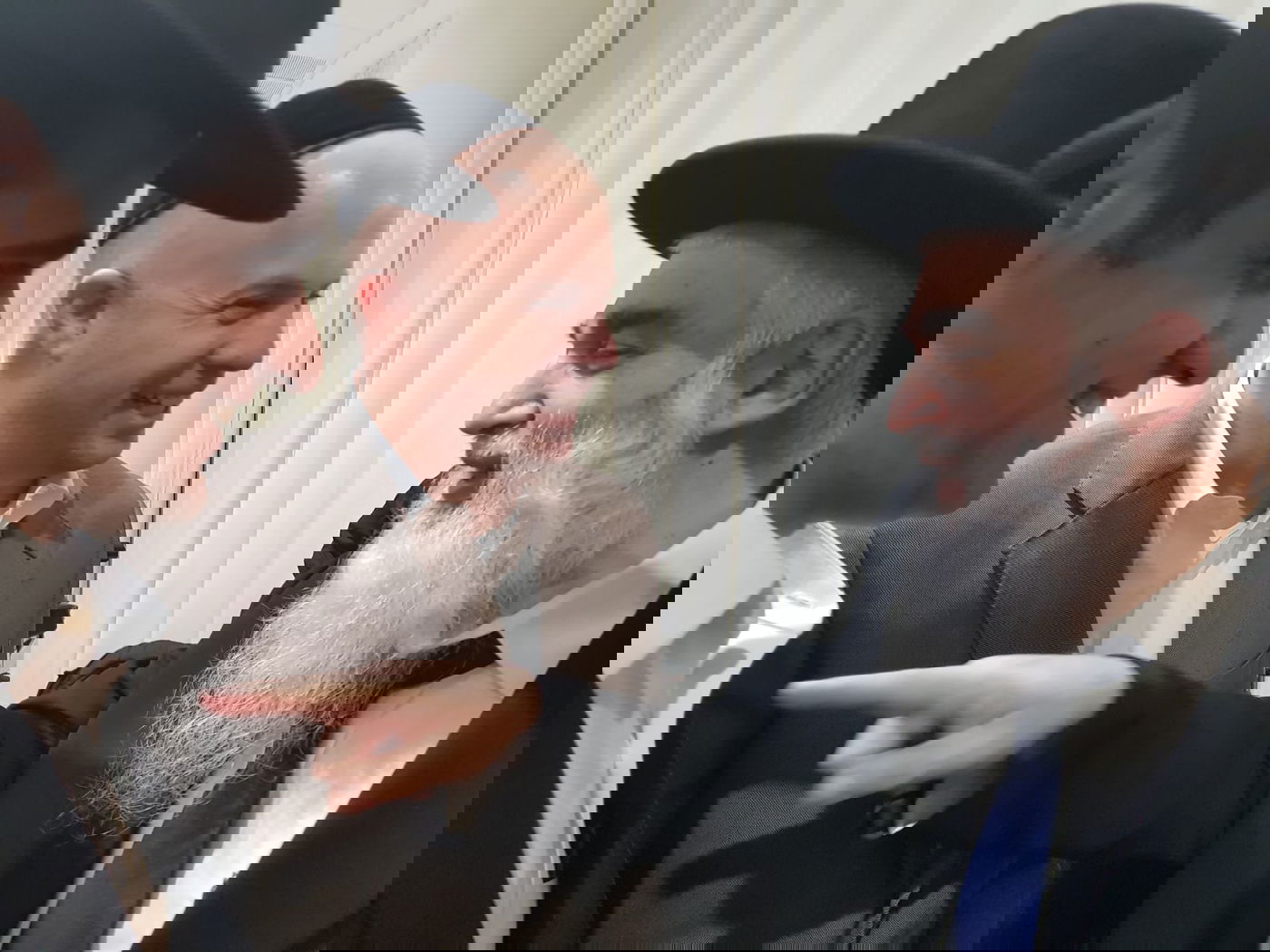 תיעוד: שמחת חתונת בן הגר"נ מרג'ן עם בת הרב ליאור גבאי