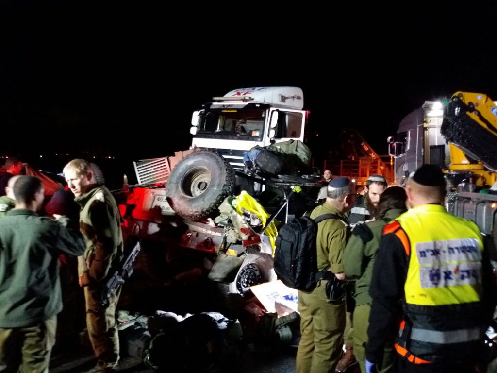 נהג המשאית שהרגה 2 חיילים שוחרר לביתו
