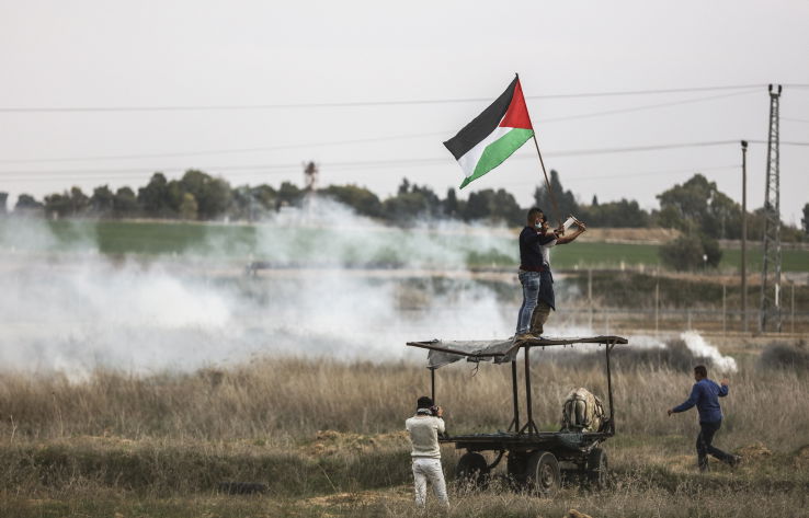 מחבלים מתגרים בצה"ל סמוך לגבול עזה, ארכיון