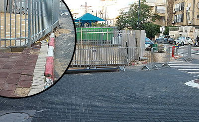 המדרכה ש"נגזלה"