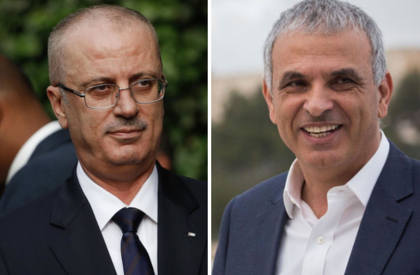 כחלון ורוה"מ הפלסטיני