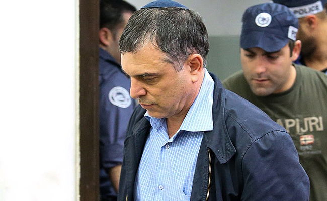 פילבר לאחר מעצרו