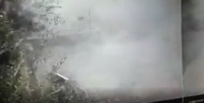 צפו: רגע פיצוץ בלון הגז בשכונת קטמון