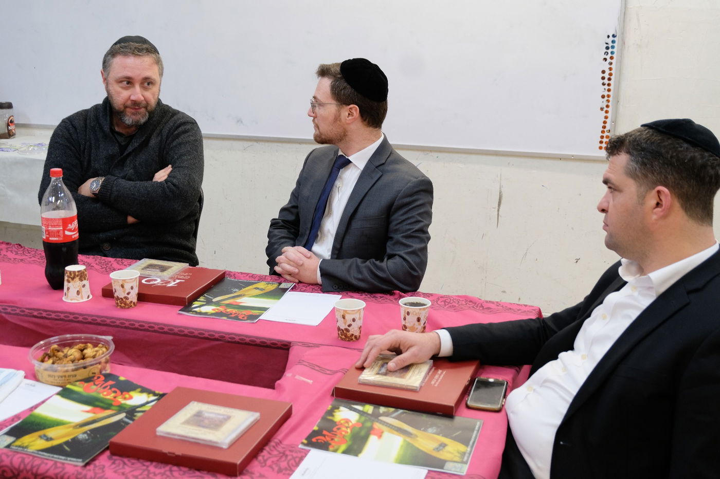 פיני עזרא סייר במרכז קונסרבטוריון רון שולמית