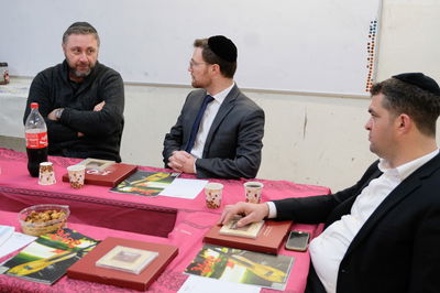 פיני עזרא סייר במרכז קונסרבטוריון רון שולמית