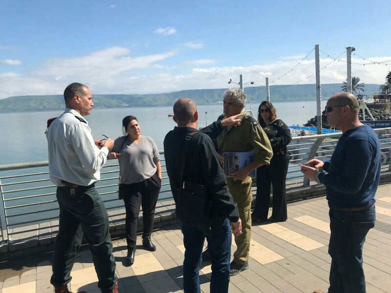 סיור ההכנה בשטח