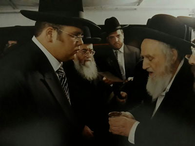 הגר"ש זצ"ל בחתונת הרב בורודיאנסקי