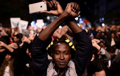 הפגנה נגד גירוש הפליטים