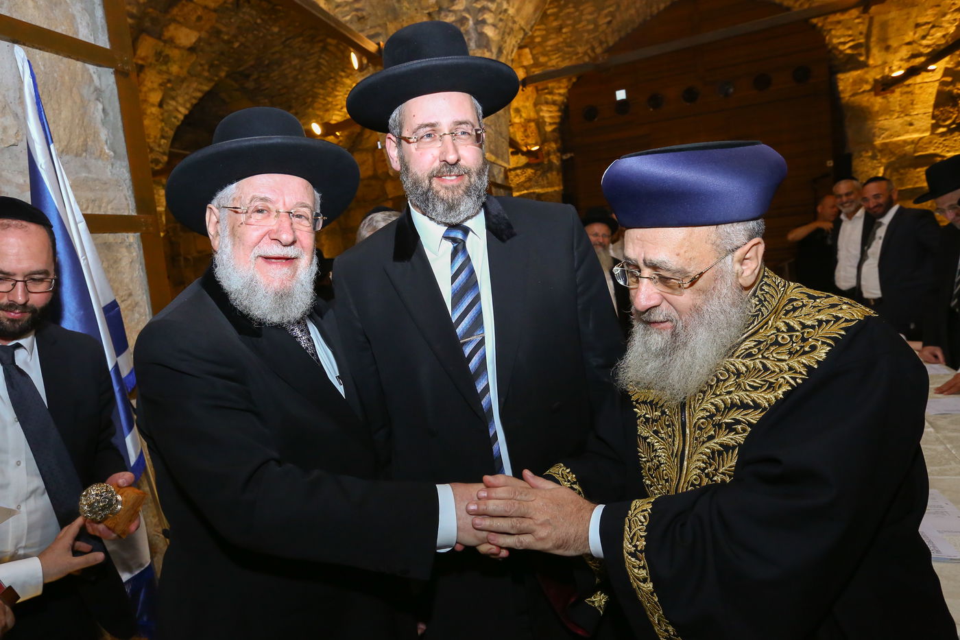 הגר"י יוסף, הגר"ד לאו ואביו הגר"י מאיר לאו