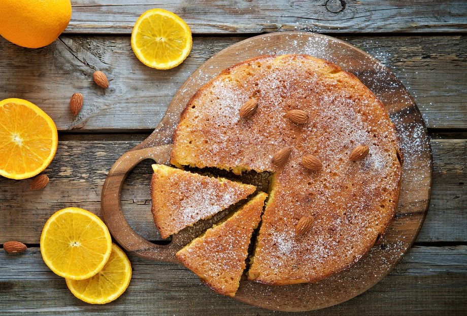 עוגת תפוזים בחושה קלאסית