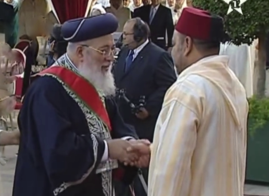 הגר"ש עמאר ומלך מרוקו