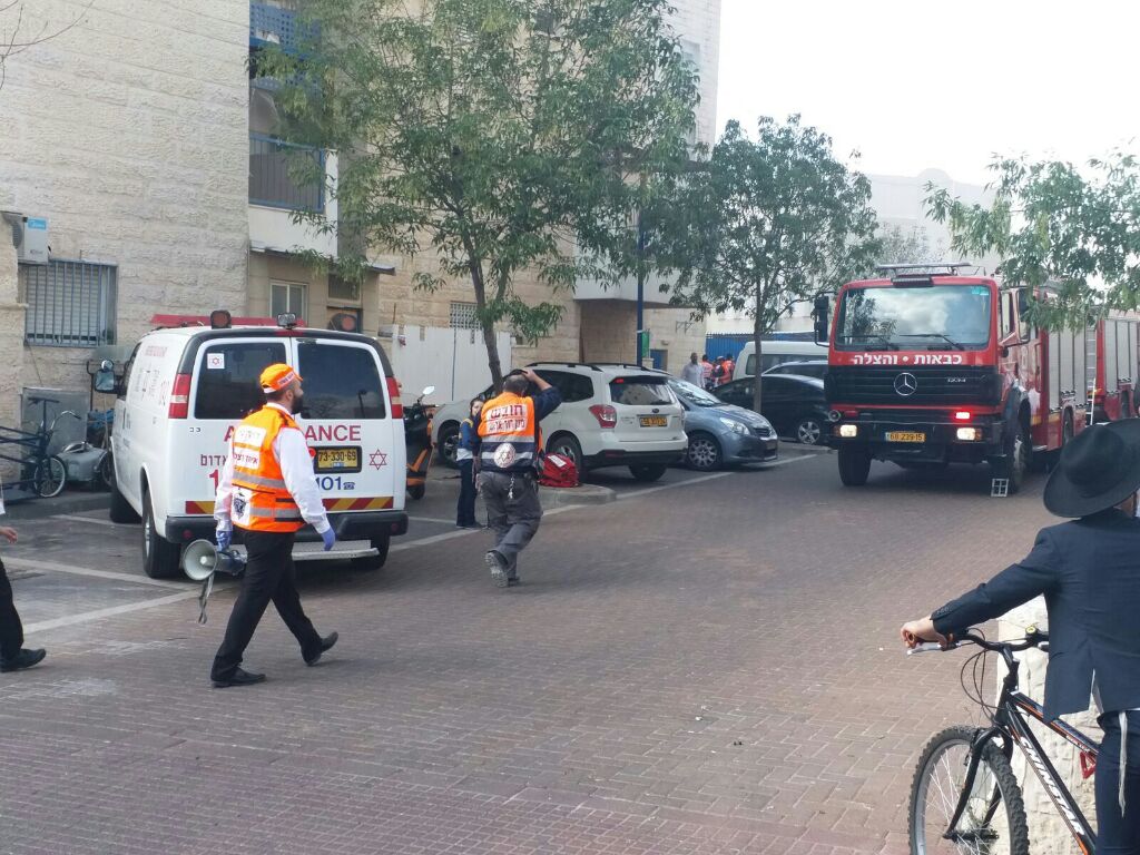 זירת השריפה