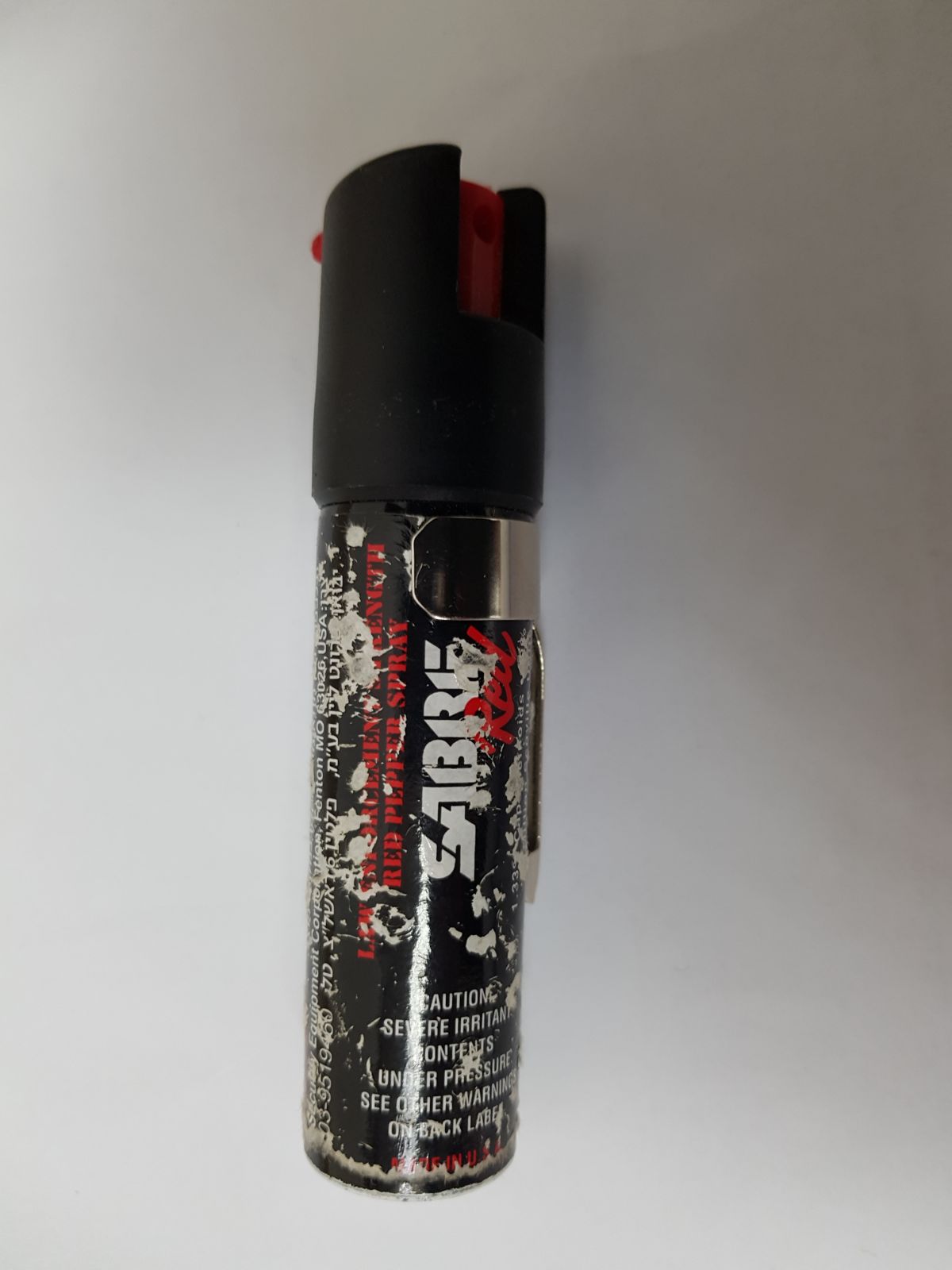 מיכל הגז מדמיע שנתפס