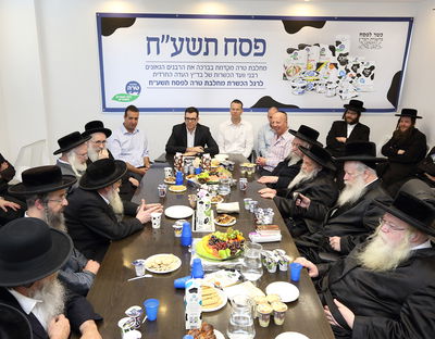 מחלבת טרה בהיערכות מקיפה.