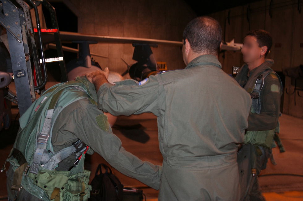 טייסת 253 לפני תקיפת הכור הסורי