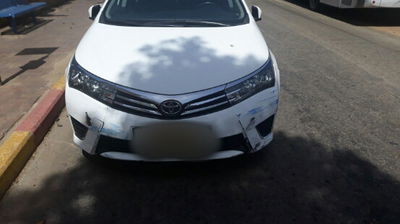 הרכב בו נמלטו החשודים