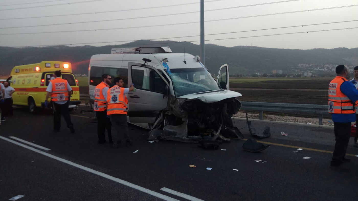 זירת התאונה