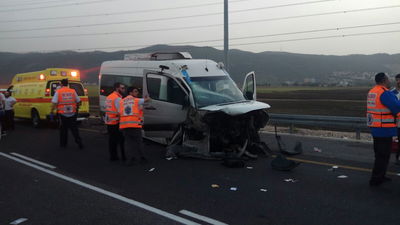 זירת התאונה