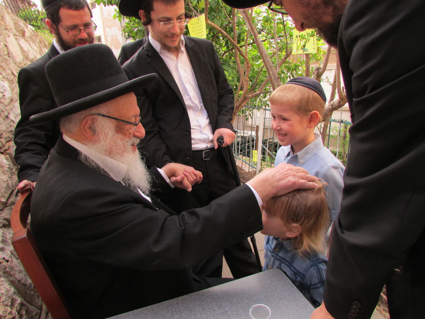 תמונות: הגרב"ד פוברסקי בברכת האילנות