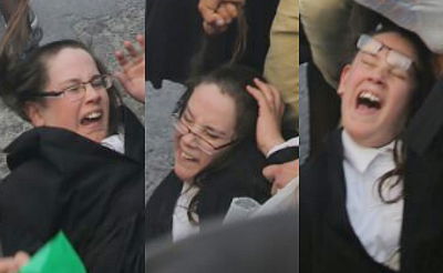 משיכת הנער בפאות