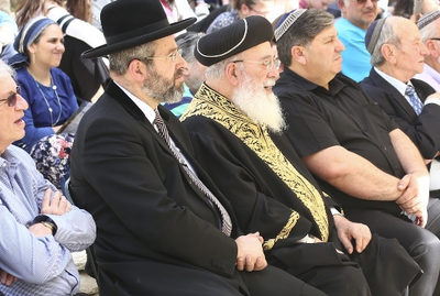 הראשל"צ נעדר, הרב הראשי הזכיר את הגר"ש עמאר