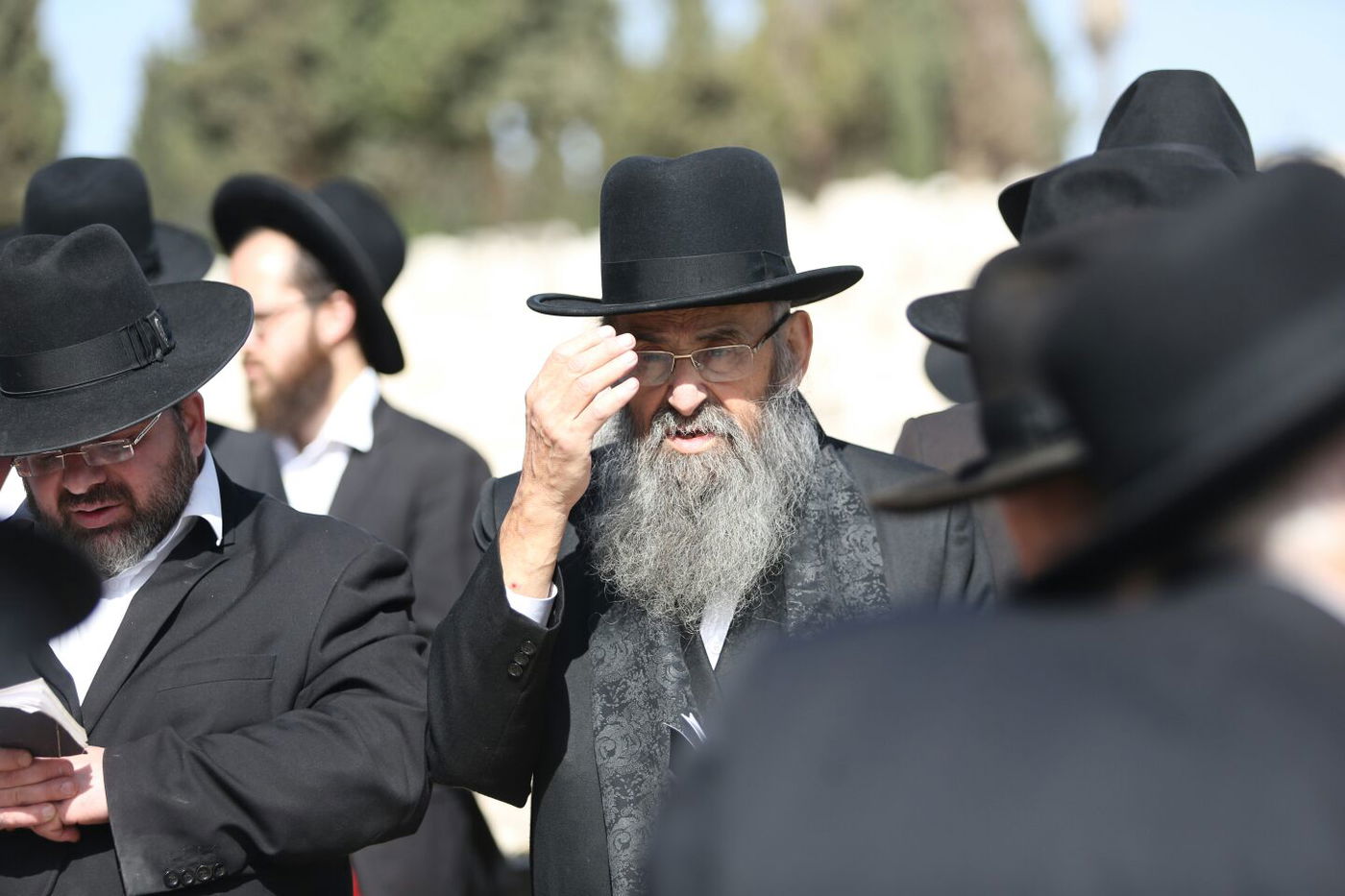 'שלושים' לגר"ש אוירבך: עלייה לציון וכתיבת ס"ת • גלריה