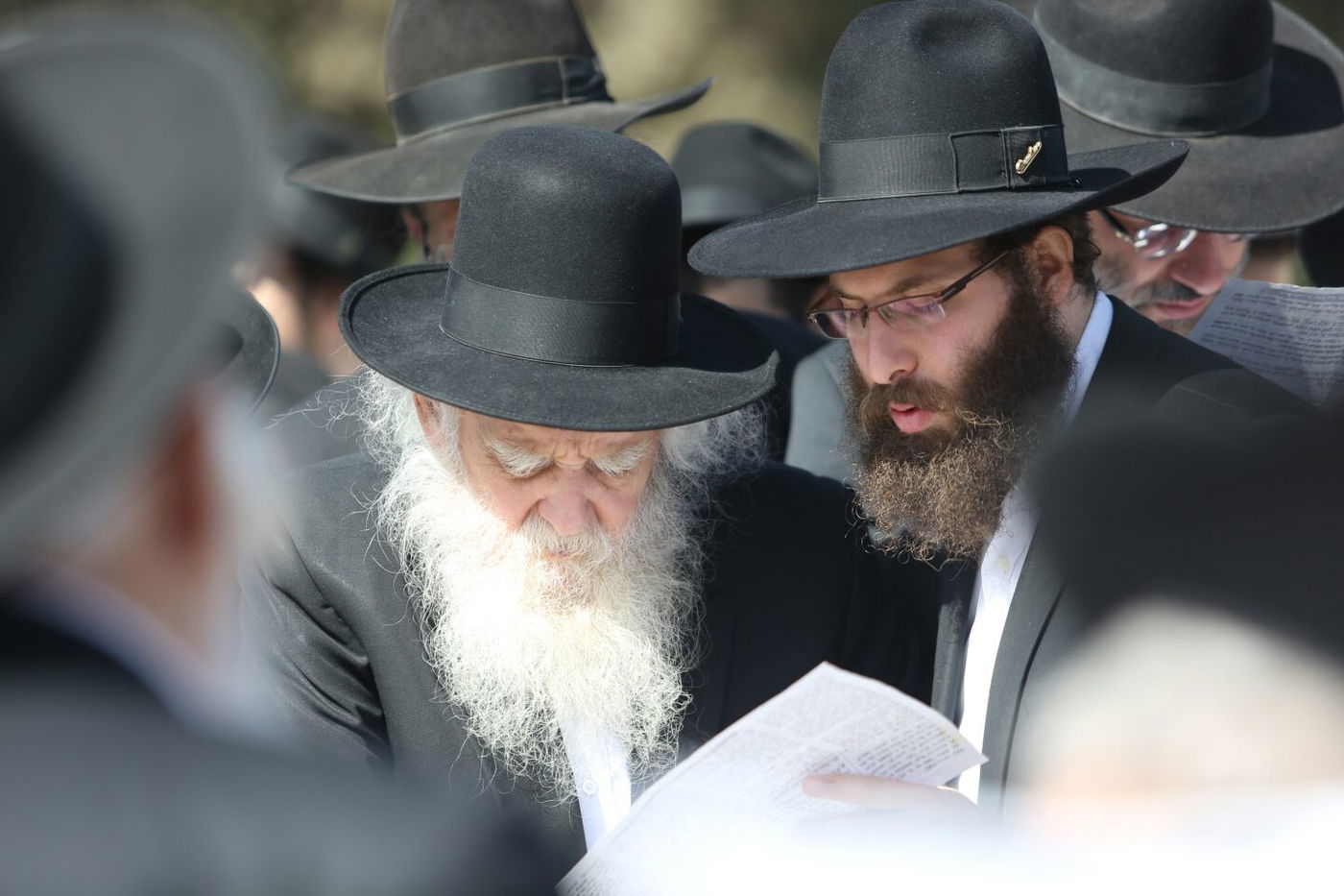 'שלושים' לגר"ש אוירבך: עלייה לציון וכתיבת ס"ת • גלריה