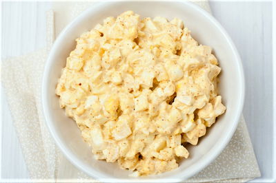 סלט ביצים משודרג