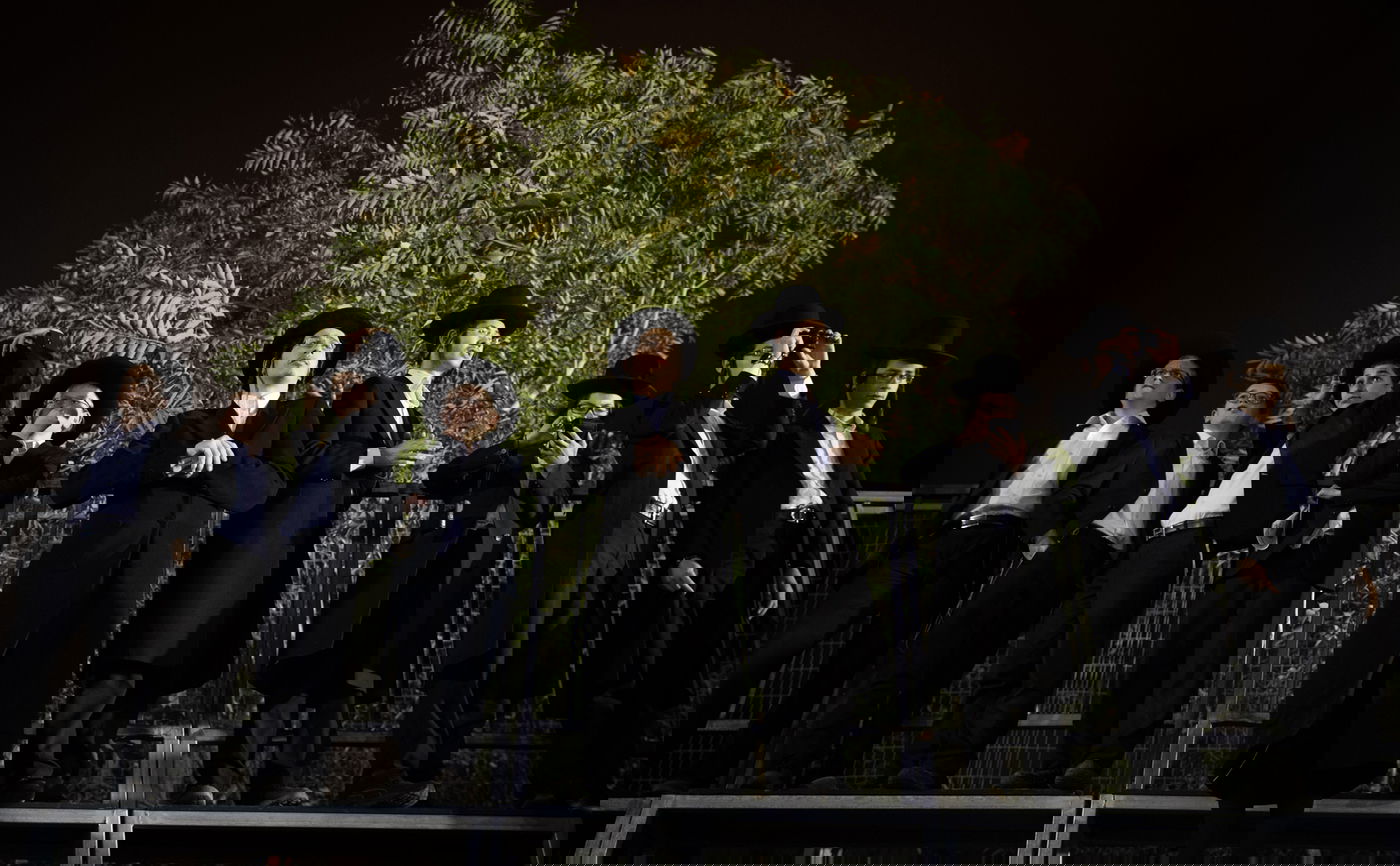 הפגנה של הפלג הירושלמי. ארכיון