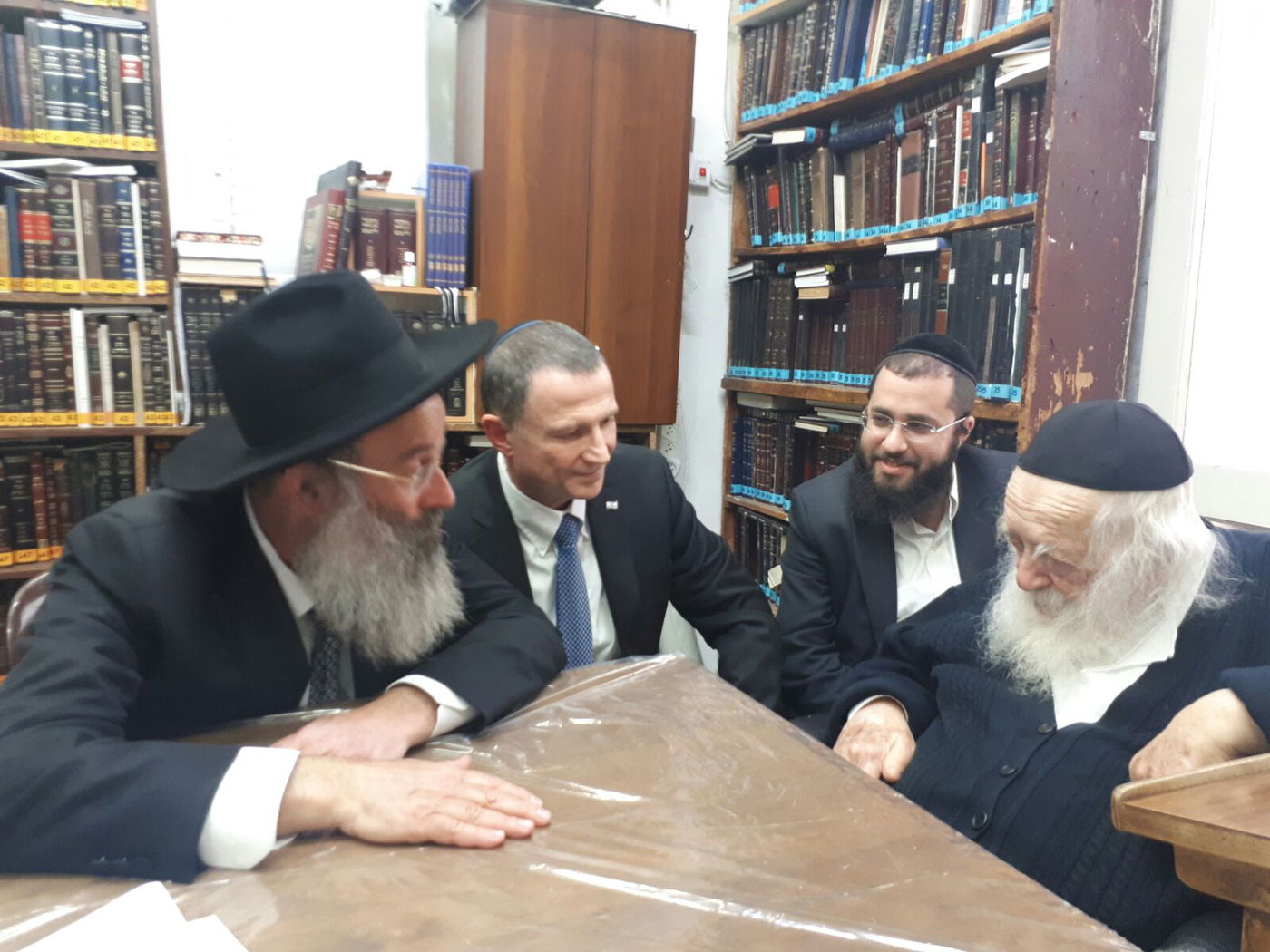 אדלשטיין אצל הגר"ח קנייבסקי