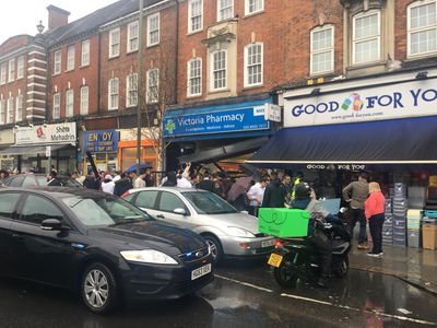 רגע התאונה הקשה. תיעוד