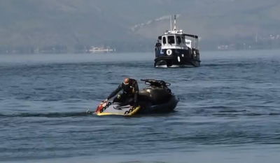 כך שוטרי יס"מ והשיטור הימי נערכים בכנרת • צפו