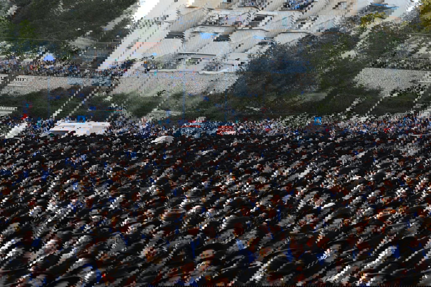 איחוד הצלה אבטח רפואית את קבלת פני הגר"ח