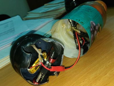 בקבוק שנתפס