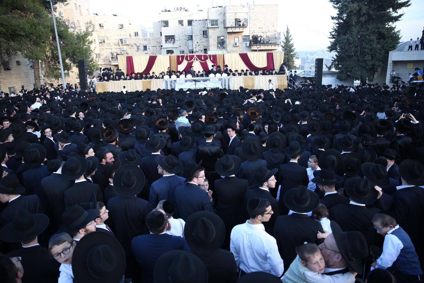 במעמד מיוחד: אלפים קיבלו בשירה את פני מרן שר התורה