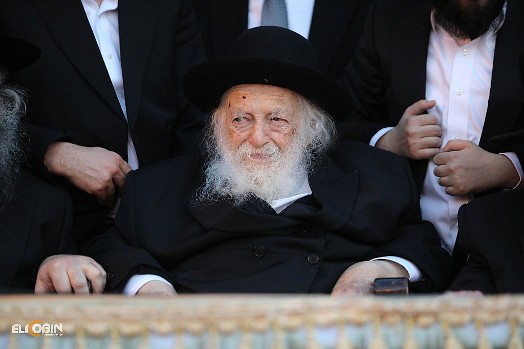 הקבלת פני הגר"ח קנייבסקי - בעדשה של אלי קובין