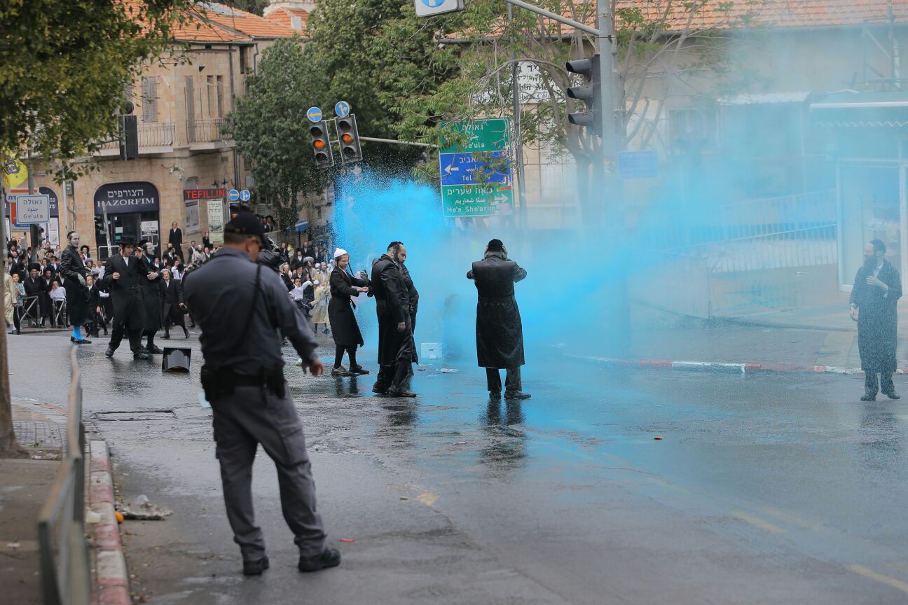 נתיחת התינוק: הפגנות סוערות בירושלים