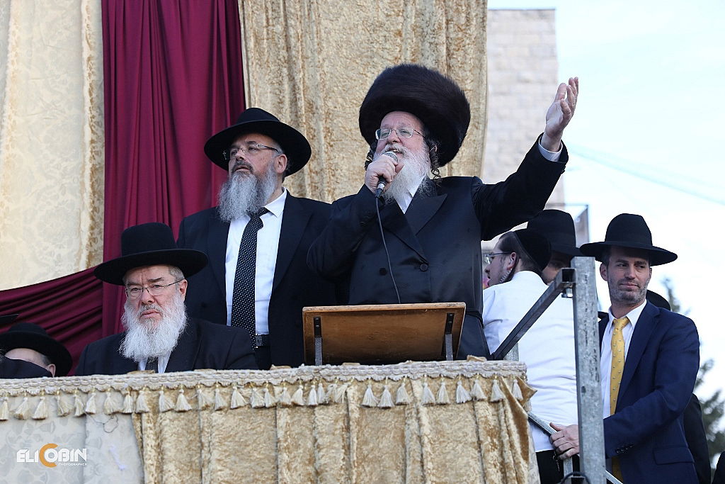 הקבלת פני הגר"ח קנייבסקי - בעדשה של אלי קובין