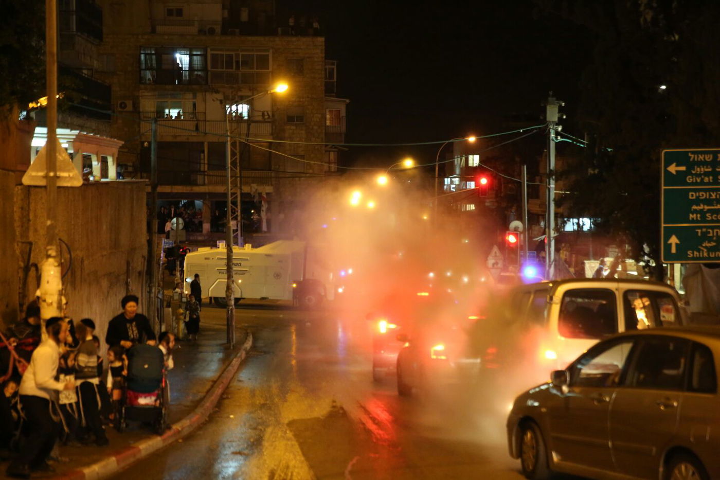 המחאה: רחוב בר אילן שוב נחסם לתנועה