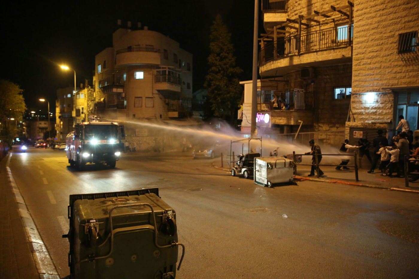 המחאה: רחוב בר אילן שוב נחסם לתנועה