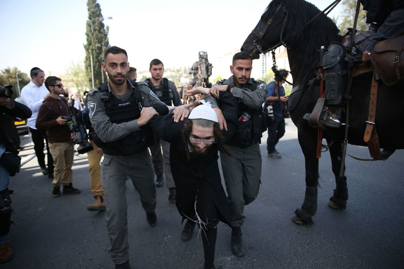 ההפגנות בירושלים, היום